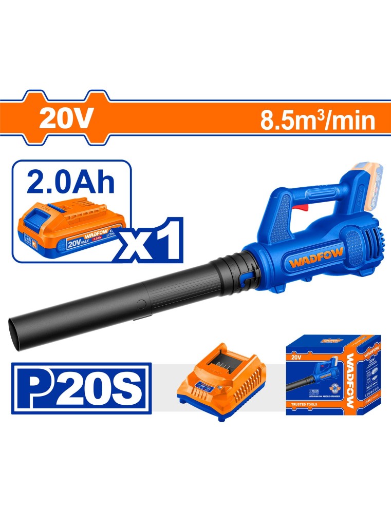 SOUFFLEUR 20V 8.5M3/MIN WADFOW WBLP521