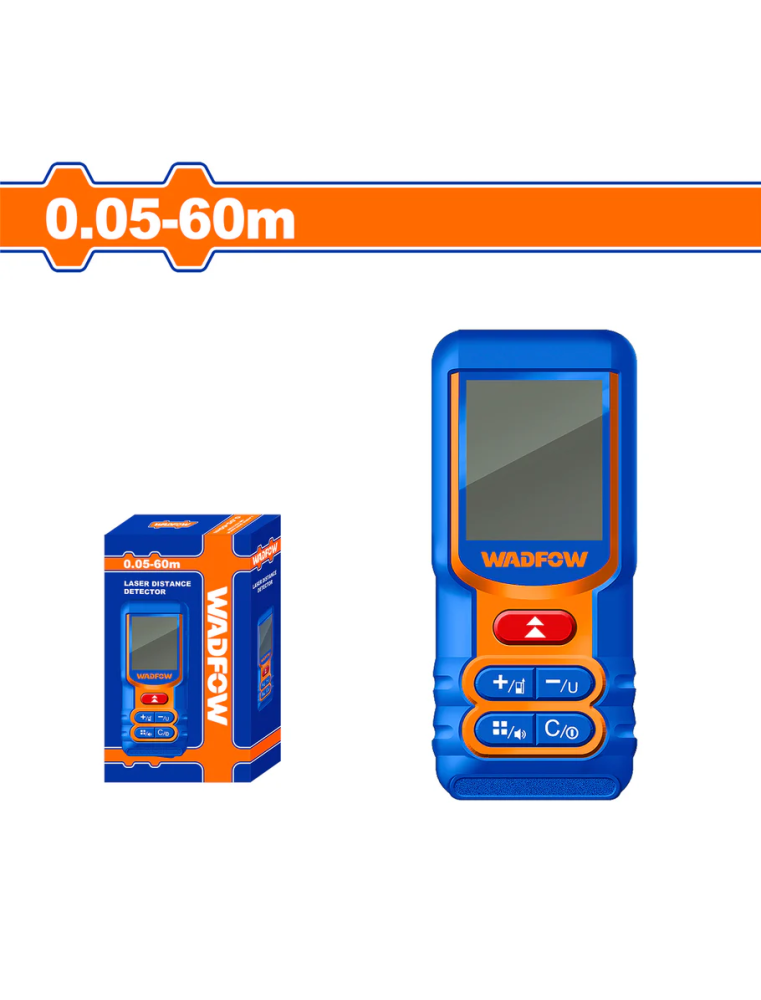 TELEMETRE LASER 60M WADFOW WDL1516