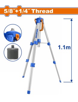 TREPIED ALU 1.10M 5/8+1/4 WADFOW WLE9301