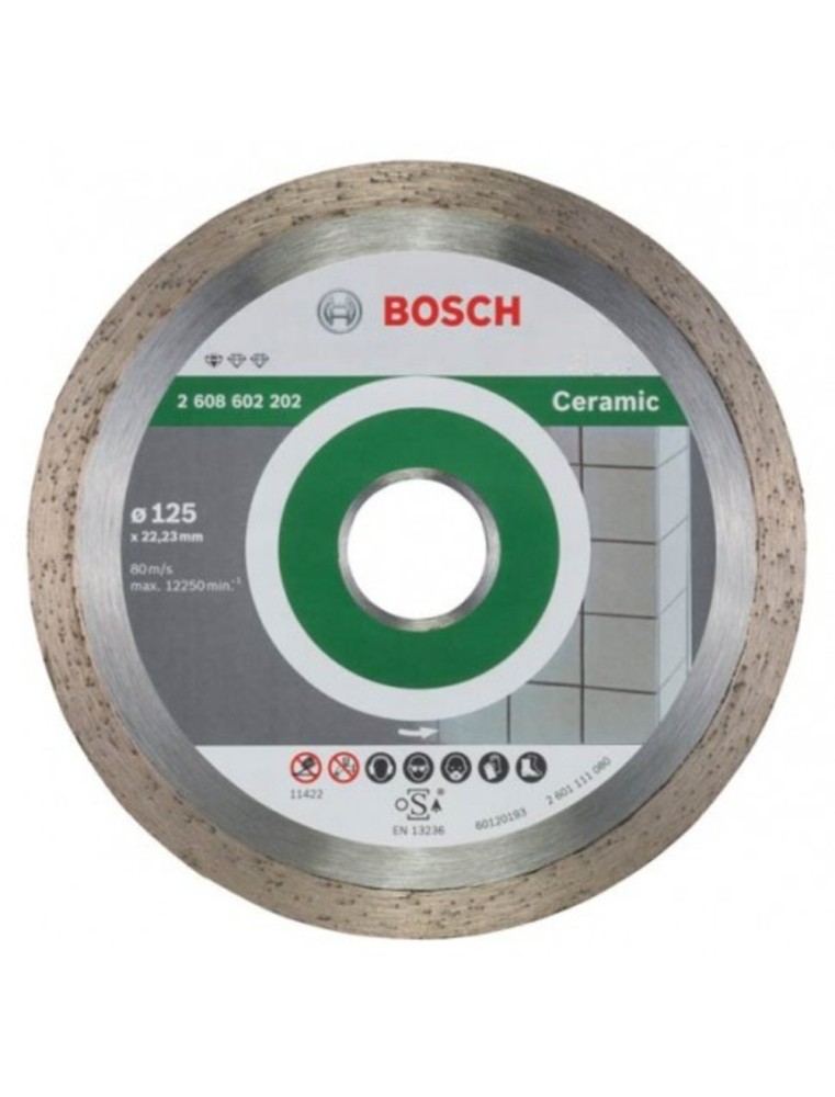DISQUE DIAMANT D125 BOSCH 202 CERAMIQUE