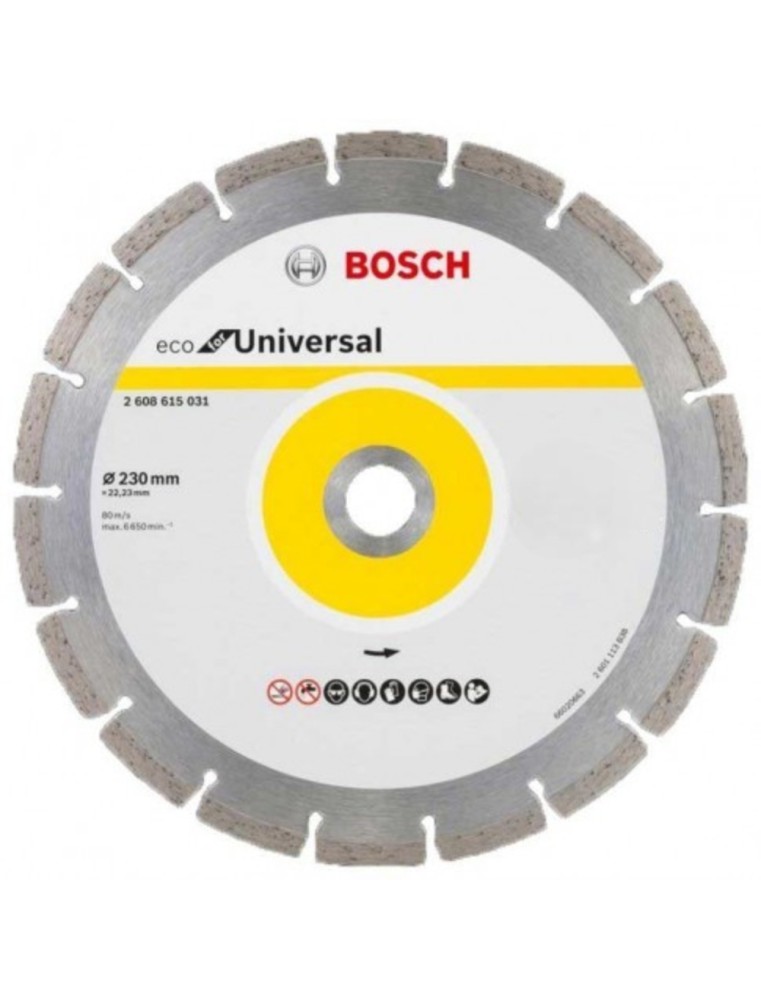 DISQUE DIAM ECO-FOR UNIVER 230 RF031 BOSCH