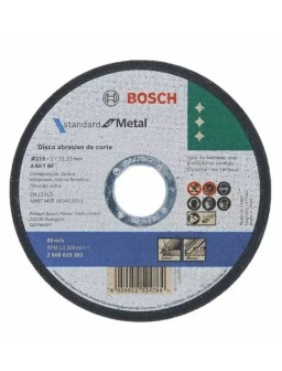 DISQUE INOX 115/1/22 BOSCH