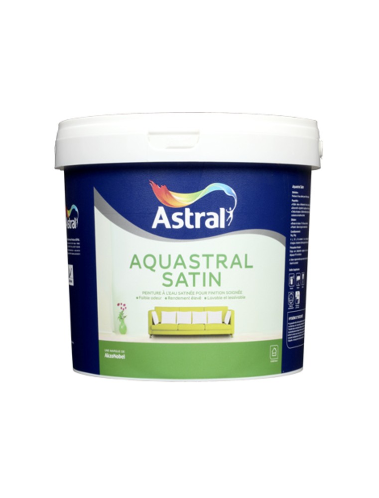 AQUASTRAL SATIN W1 16L BASE BLANCHE ASTRAL