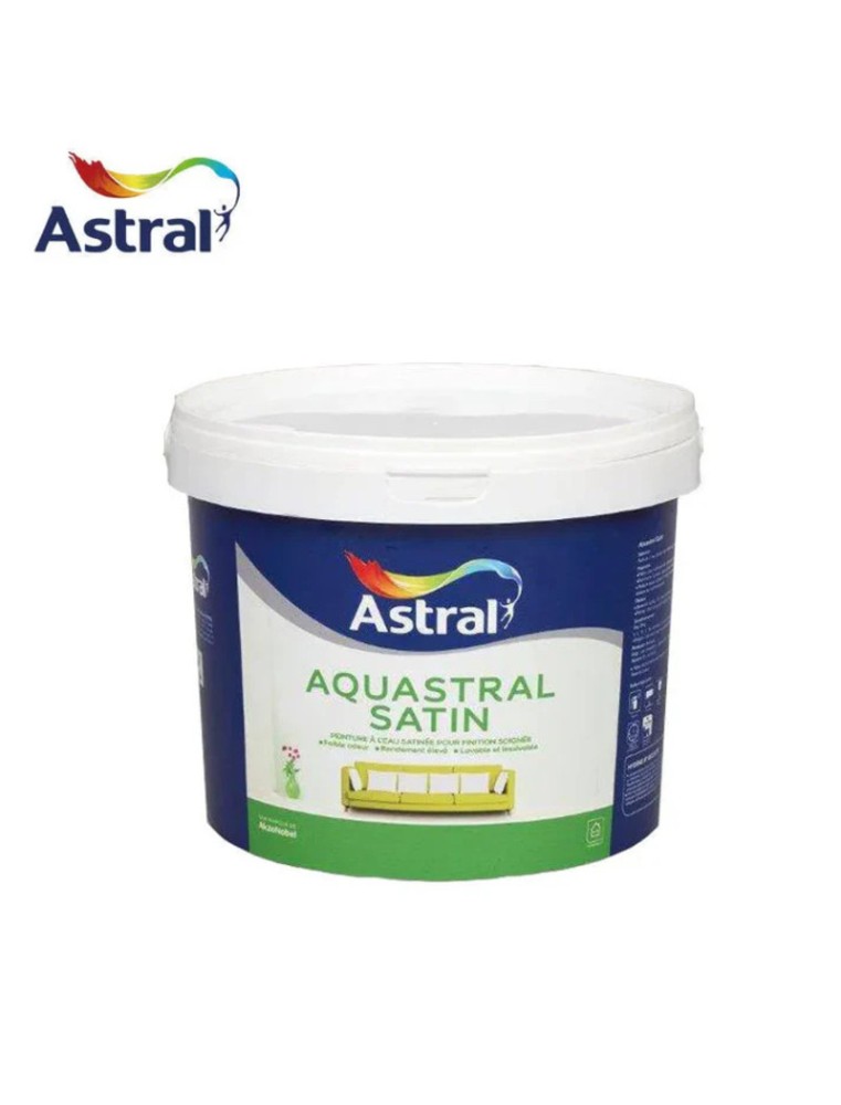 AQUASTRAL SATIN TRANSPARENT 4L BASE BLANC