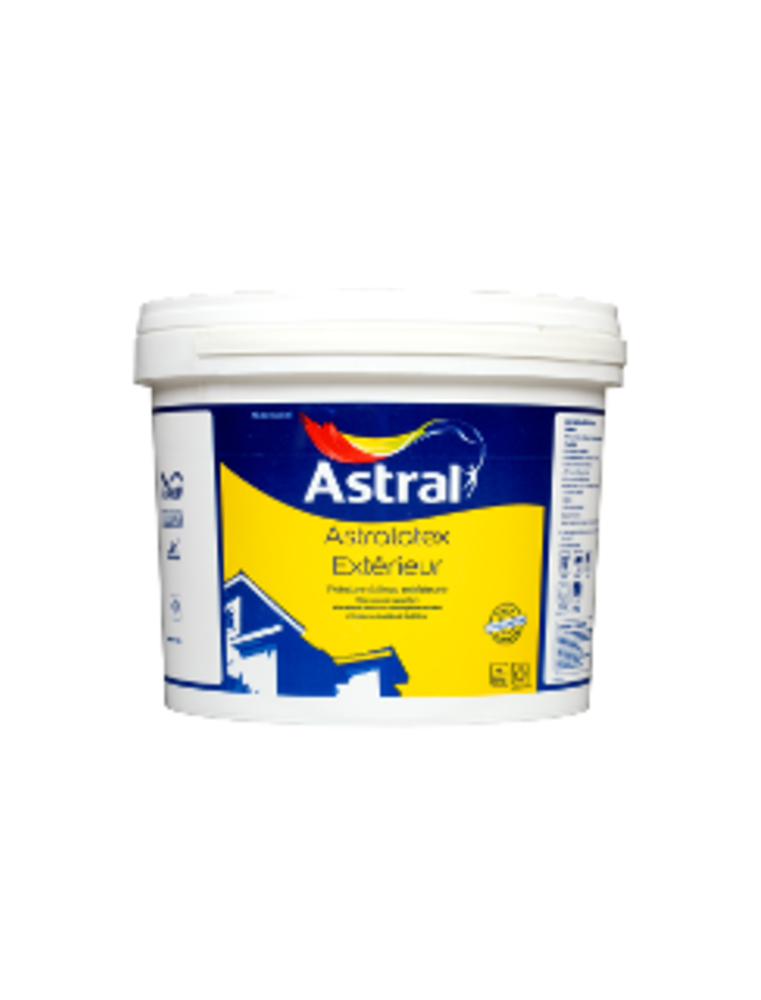 ASTRALATEX EXTERIEUR TRANSP 4L BASE BLANC