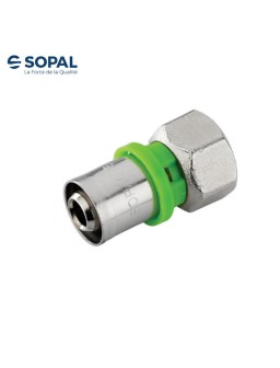 RACCORD A SERTIR PEX 16X1/2...