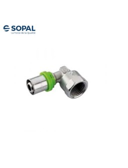 COUDE A SERTIR PEX 16X1/2 F...