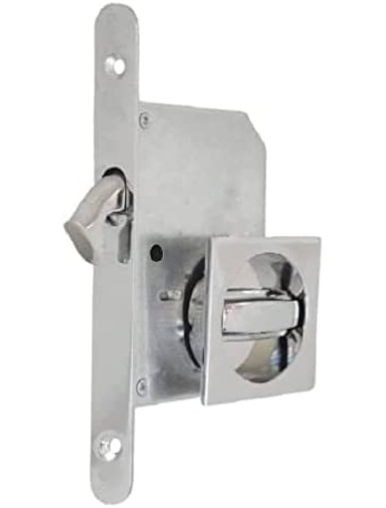 KIT COULISSANTE CARRE WC FORME CHROME
