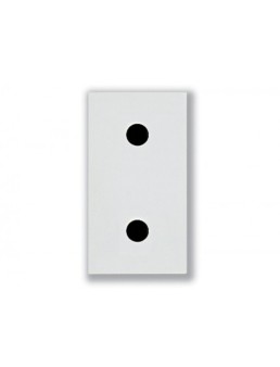PRISE 2 POLES 0845B34 AVE 16A BLANC SOMEF