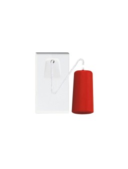 BOUTON TIRETTE BLANC 45B17...