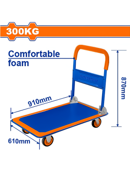 DIABLE 4 ROUES 300KG WADFOW...