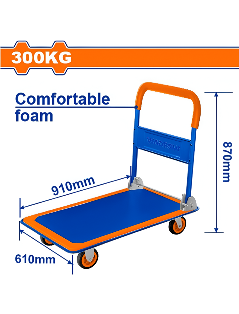 DIABLE 4 ROUES 300KG WADFOW WWB1330