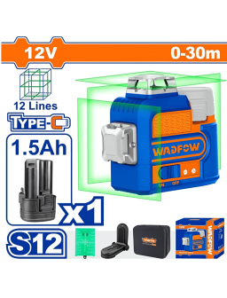 NIVEAU LASER 3D 30M 12...