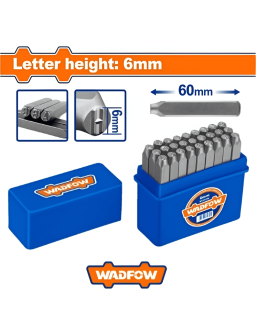 JEU 27 LETTRES 6MM WADFOW...