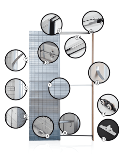 CONTRE CHÂSSIS POUR PORTE 70CMx210CM EUROCASSONETTO