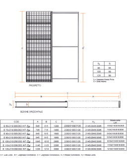 CONTRE CHÂSSIS POUR PORTE 80CMx210CM EUROCASSONETTO