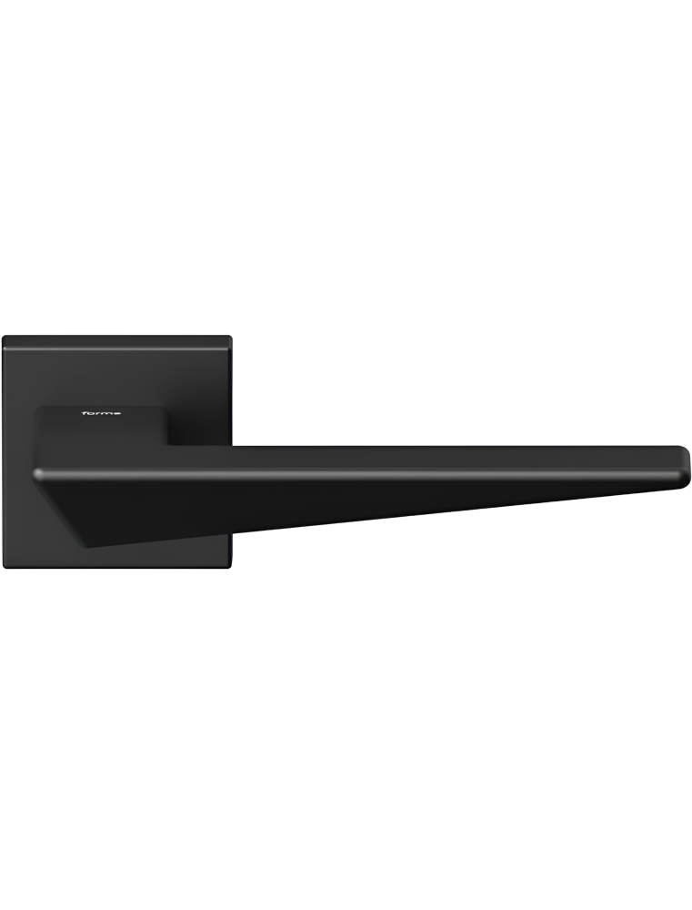 Poignée FORME 2PC WC NAXOS CARRE NOIR MAT