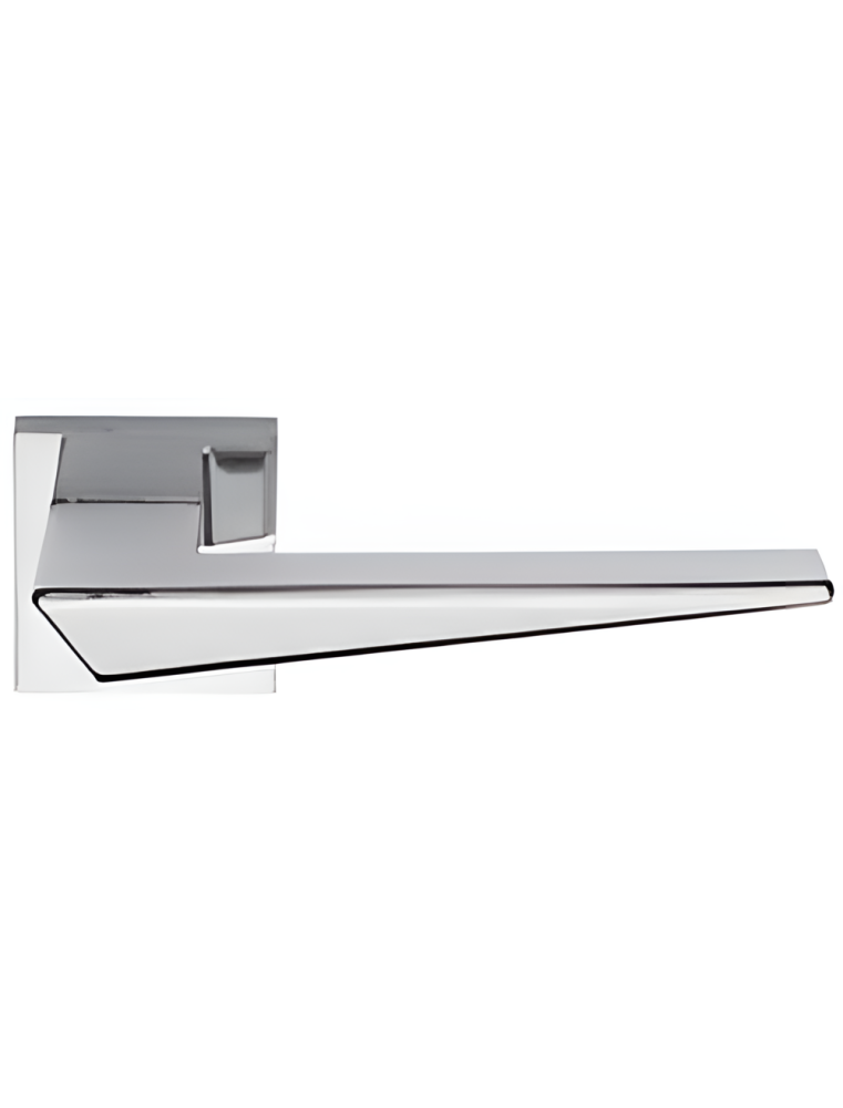 Poignée FORME 2P WC NAXOS CARRE CHROME