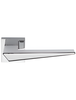 Poignée FORME 2P WC NAXOS CARRE CHROME