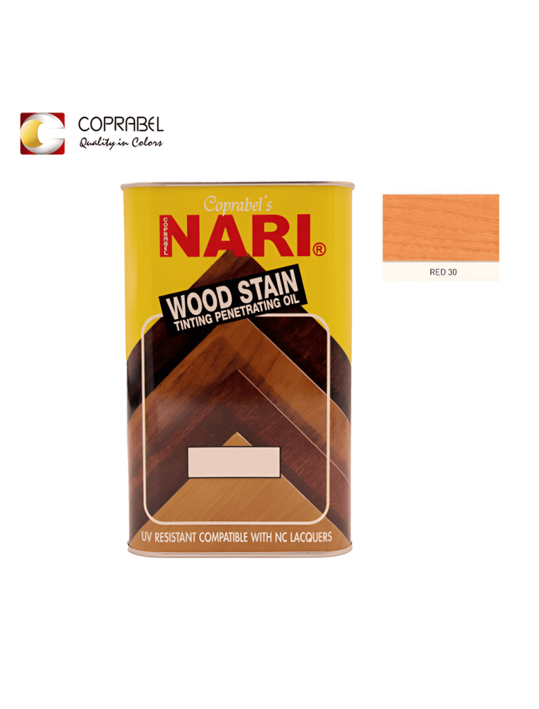 NARI WOODSTAIN ROUGE 1L N22S E 30