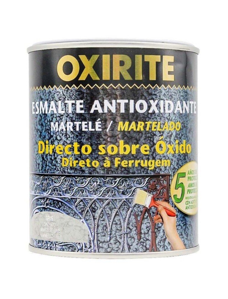 LAQUE OXIRITE MARTELE GRIS 0.75L