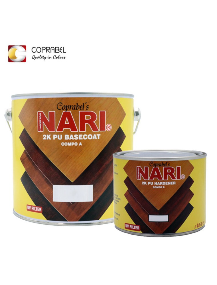 NARI VERNIS 2K PU SATIN 1.5L+0.5L