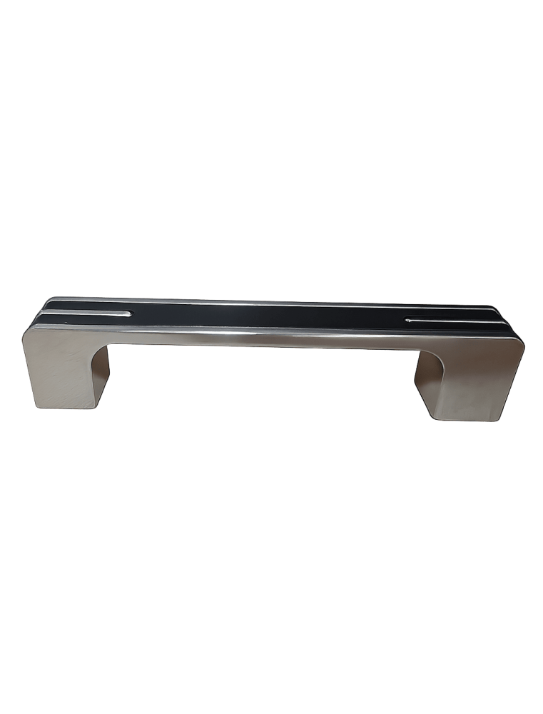 POIGNEE DE MEUBLE Y8652 CP/BL 096MM