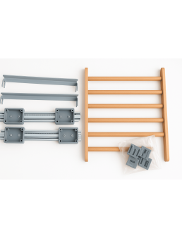 ACCESSOIRE DE DRESSING 764 HT 10023 GRIS 800-880 MM