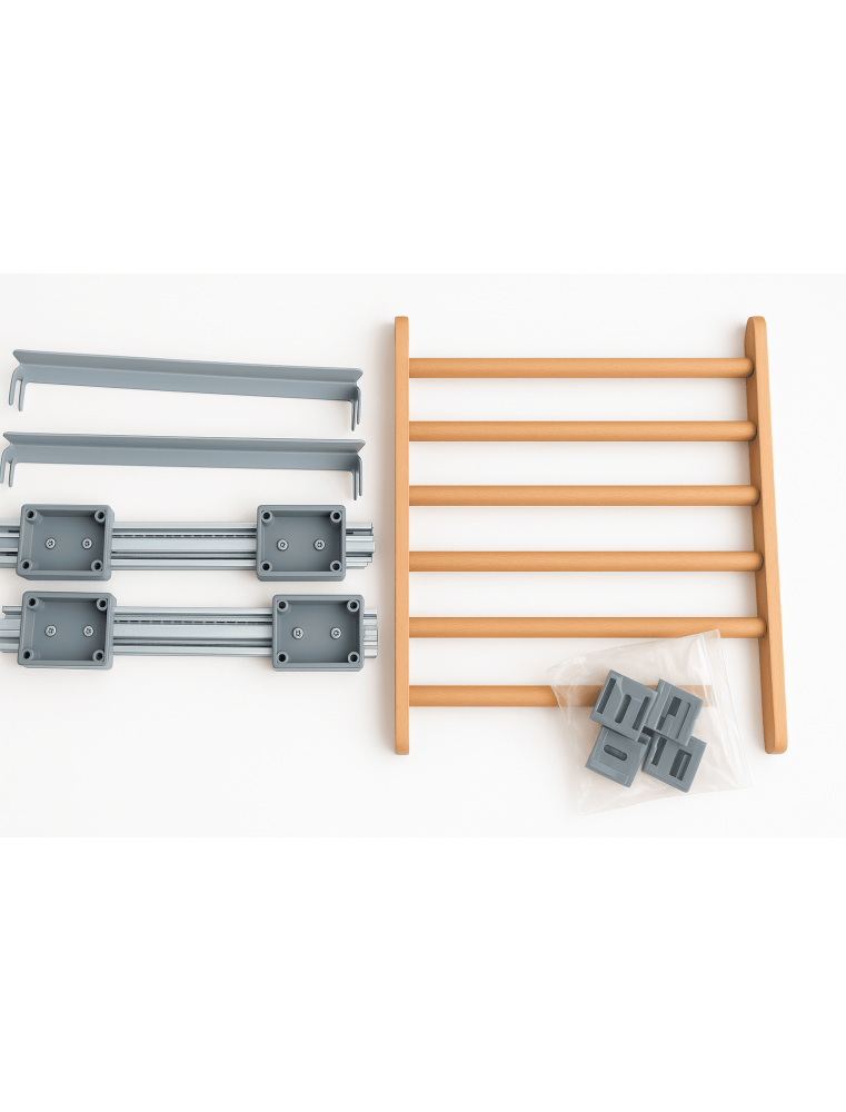 ACCESSOIRE DE DRESSING 564 HT 10023 GRIS 600-680MM