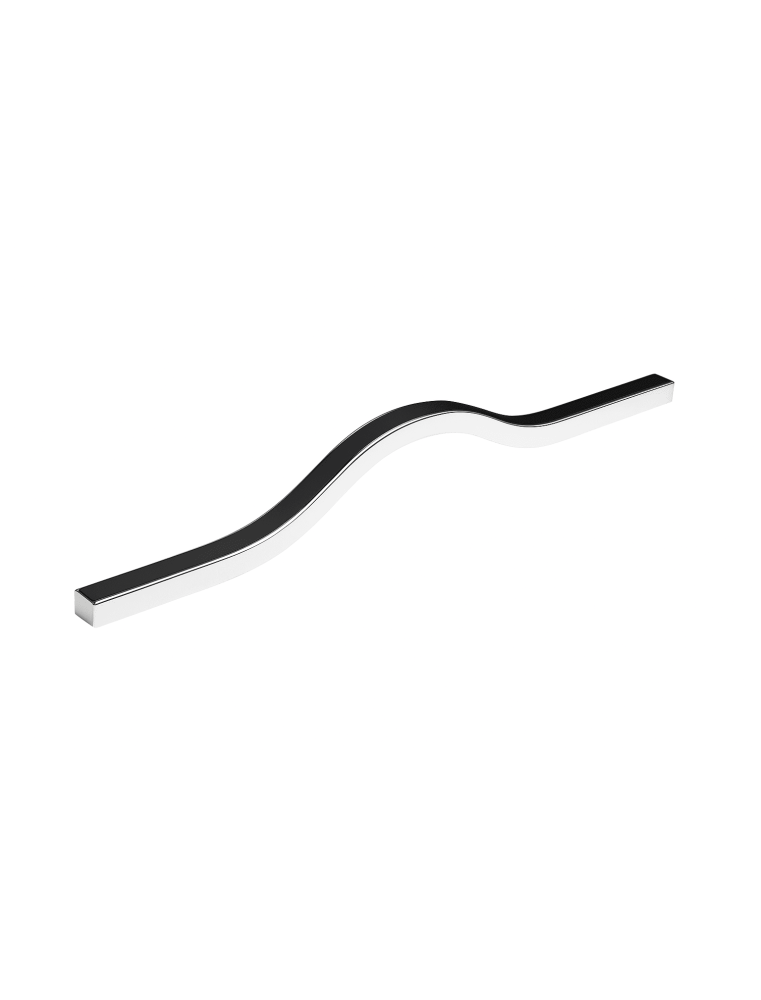POIGNEE DE MEUBLE H901 224MM CP/NOIR