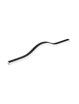 POIGNEE DE MEUBLE H901 256MM CP/NOIR