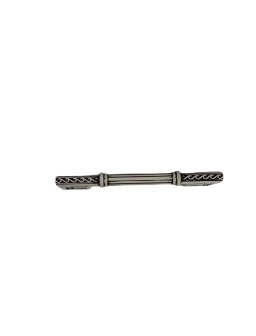POIGNEE DE MEUBLE 6911 128MM Blanc/Noir