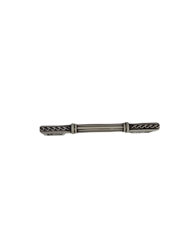 POIGNEE DE MEUBLE 6911 128MM Blanc/Noir