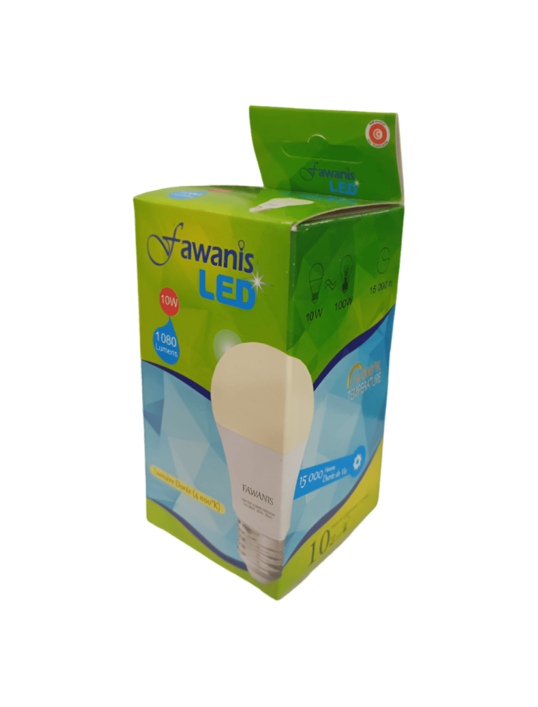 LAMPE LED 10W E27 4000K FAWANIS