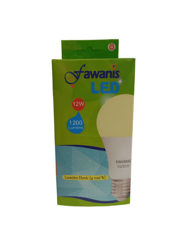 LAMPE LED 12W E27 4000K FAWANIS