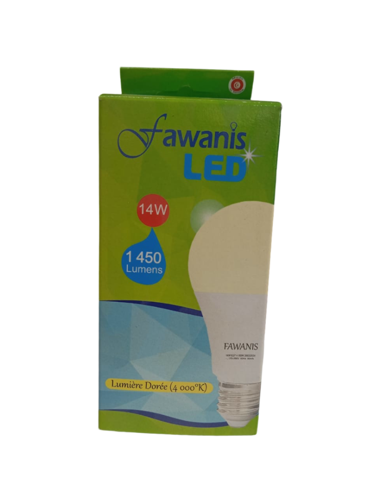 LAMPE LED 14W E27 4000K FAWANIS