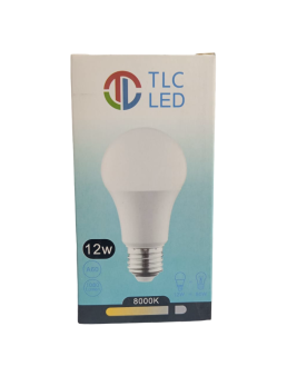 LAMPE LED 12W E27 8000K TLC