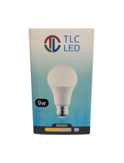 LAMPE LED 9W E27 8000K TLC