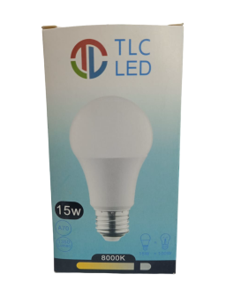 LAMPE LED 15W E27 8000K TLC