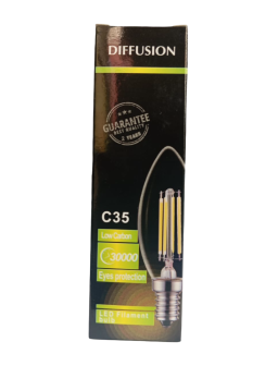 LAMPE FILAMENT C35 E14...