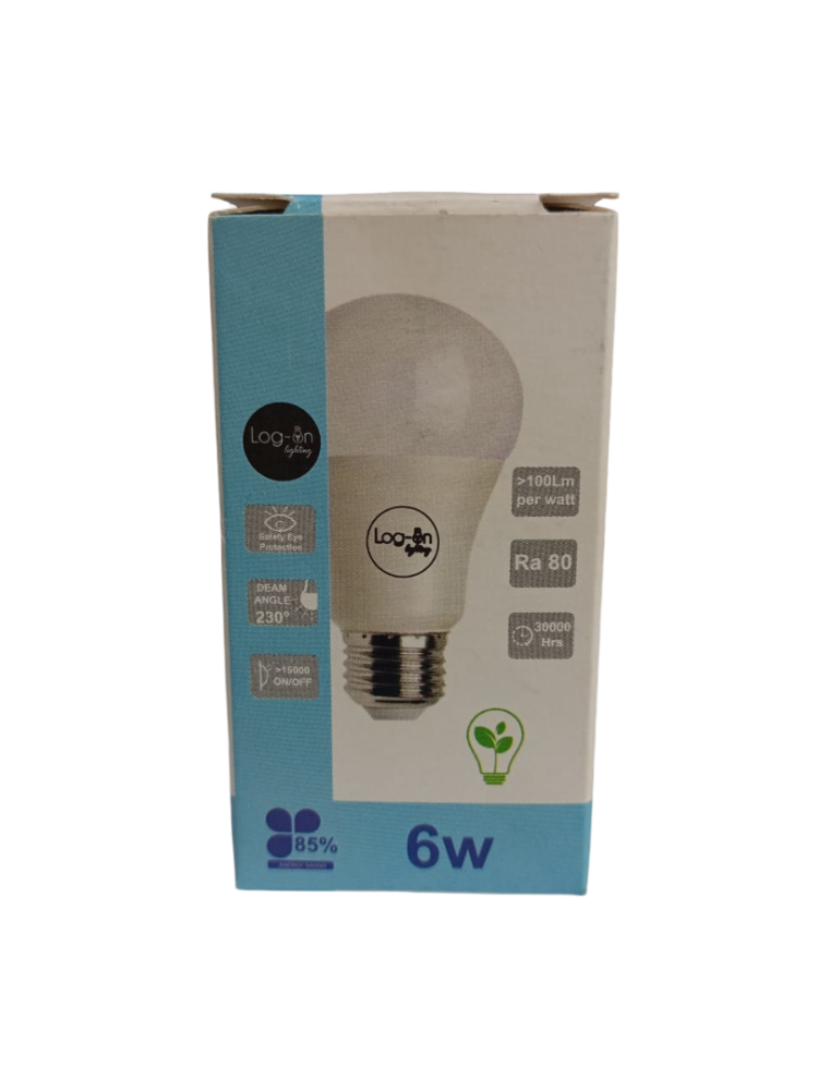LAMPE SPHERIQUE LED G45 6W E27 4000K LOGON
