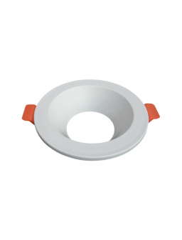 SPOT ROND BLANC PLASTIC 1225 603R