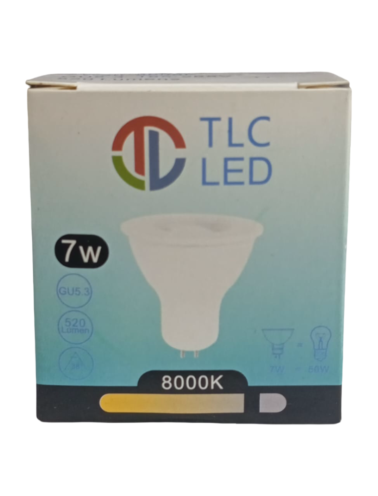 LAMPE SPOT 7W TLC 8000