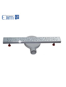 CANIVEAU DE DOUCHE ORIENTABLE SLIM INOX 60 BUBBLE