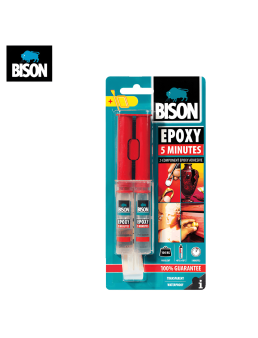 COLLE EPOXY 5 MINUTES KIT 24ML BISON