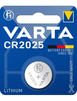 PILE CR2025 LITHIUM 3V VARTA