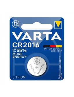 PILE CR2016 LITHIUM 3V VARTA