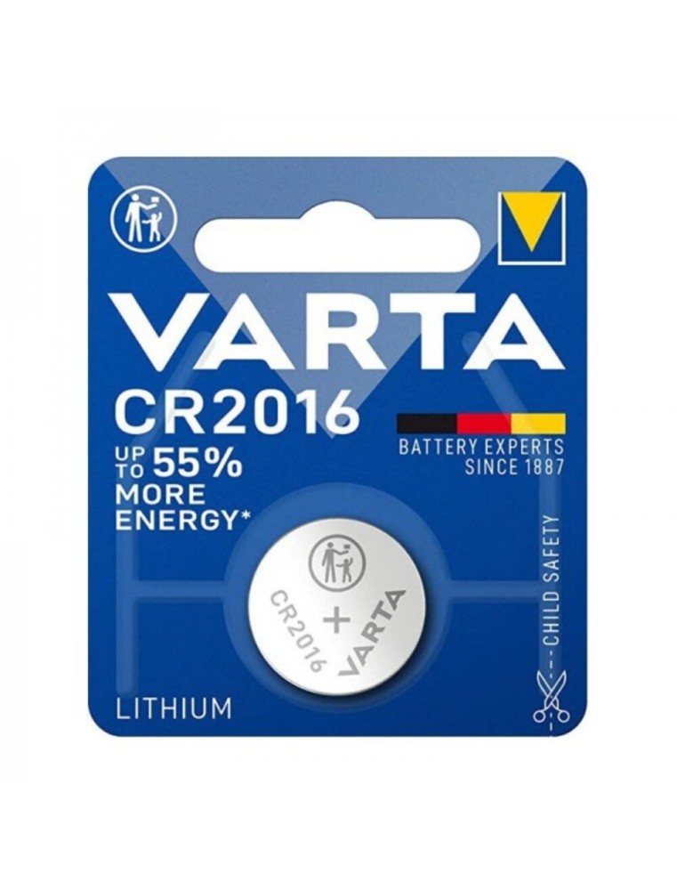 PILE CR2016 LITHIUM 3V VARTA
