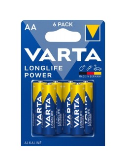 PACK DE 6 PILES LONGLIFE...