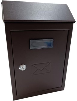 BOITE A LETTRE CT3 300X200X60 MARRON